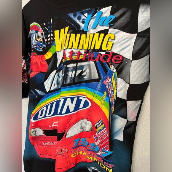 DEADSTOCK Vintage Chase 1997 Jeff Gordon Winston Cup ALL OVER PRINT AOP Size XL - Picture 3 of 11